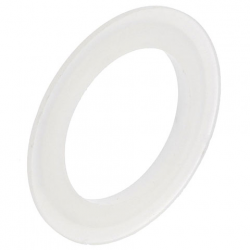 PVC Distanzscheibe 0,5 mm, für Glastürschlösser