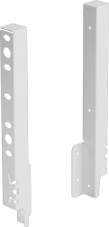 Set Rückwandverbinder weiß, H: 250 mm
