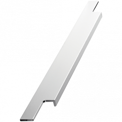 Profil TRIM Aluminium glanz verchromt L: 595 mm B: 38 mm H: 13 mm