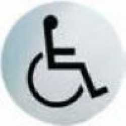 Pictogramm selbstklebend Behinderte