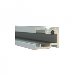 Glasbordprofil 25 x 20 mm,Länge: 6000 mm, für 8 mm Glas