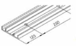 Montageschiene zu Einfachführungsschiene 2500mm