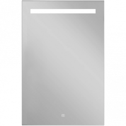 Kristallspiegel MONO, 600x850mm, mit horizontaler Beleuchtung, 12V, 6,6W, Emotion, kap. Sensor