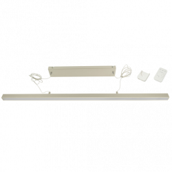 Pendelleuchte Ice 12V 13,9W 900 mm Emotion Alu mit EVG 15 W+Steuerung+FB