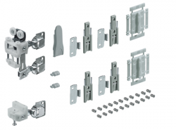 WingLine L Beschlagset max. Türflügelgewicht 25kg ohne Schließautomatik, 600mm, links